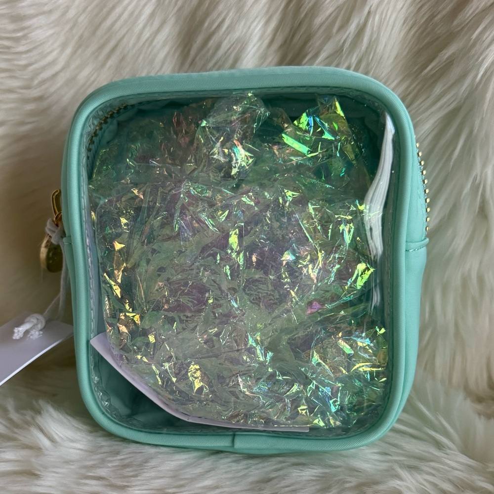 Stoney Clover Lane Classic Clear Front Mini Pouch in Cotton Candy